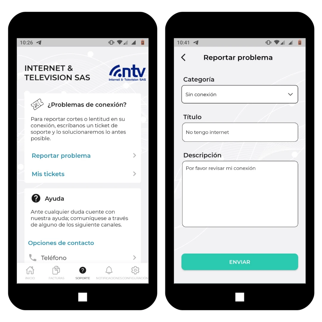 alerta internet app