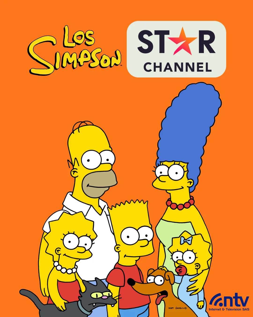 los simpson star channel horario